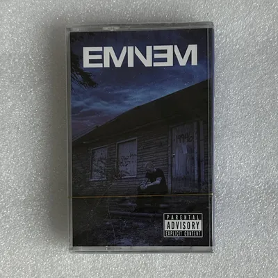 Rap Eminem Slim Shady Music Tape Without Me Album Houdini Cassettes Cosplay Recorder Walkman Car