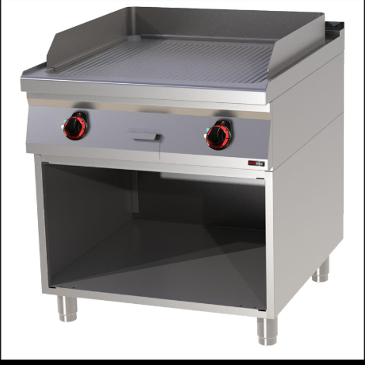 RM GASTRO Thermik Serie 900 Elektro-Grillplatte mit Unterbau FTR-90/80E Image