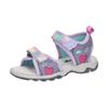 Sandale LICO "Sandale Blacky V", Gr. 30, lila, Synthetik, Schuhe