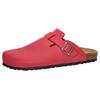 Clog LICO "Pantolette Bioline Clog Soft", Gr. 38, rot, Synthetik, Schuhe