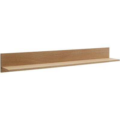 Wandboard MCA LIVING "Araya Wandboard", braun (eichenfarben), B:152,5cm H:20cm T:22cm, Holzwerkstoff, Regale, FSC-Mix Image