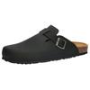 Clog LICO "Pantolette Bioline Clog Soft", Gr. 41, schwarz, Synthetik, Schuhe