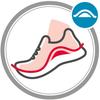 Sneaker RIEKER SPORT "San Diego Swing2GO", Damen, Gr. 44, schwarz (schwarz uni), Leder, unifarben, sportlich, Schuhe, Retro-Sneaker, Freizeitschuh, Halbschuh mit herausnehmbarem Fußbett