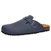Clog LICO "Pantolette Bioline Clog Soft", Gr. 44, blau, Synthetik, Schuhe