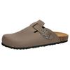 Clog LICO "Pantolette Bioline Clog Soft", Gr. 43, grau, Synthetik, Schuhe