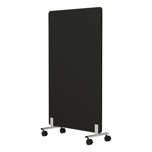 OTTO Office Stellwand »Berlin« mit Rollen 80/180 cm schwarz, 80x180x2.5 cm Image