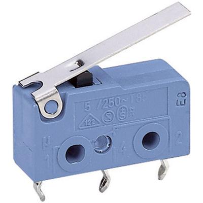 Marquardt 1050.7202 Mikroschalter 1050.7202 250 V/AC 5 A 1 x Ein/(Ein) tastend 1 St. Image