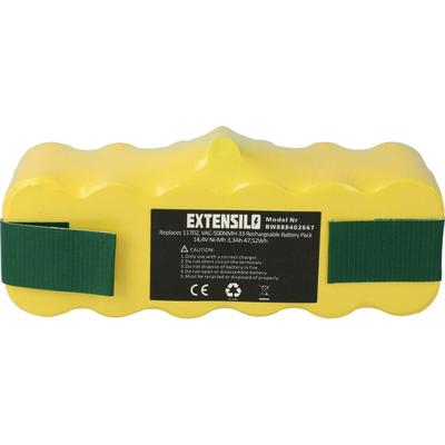 Extensilo - 1x Akku kompatibel mit iRobot Roomba 610, 590, 580, 581, 582, 570, 583, 572, 577, 605, Image