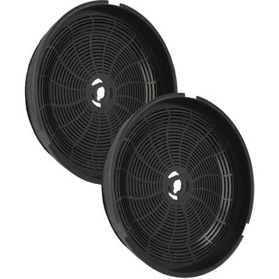 vhbw 2x Aktivkohlefilter kompatibel mit Smeg KPF9X INOX, KPF9X, KPF9WH, KPF9RD, KPF9OR, KPF9OG, Image