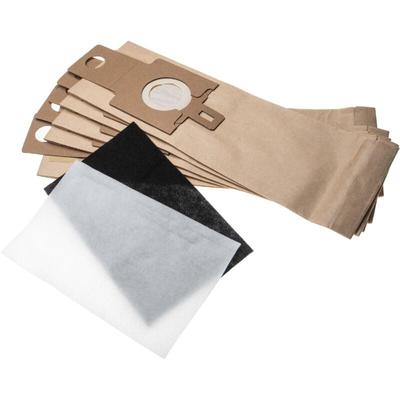 6-tlg. Filter + Beutel (Papier) Set kompatibel mit Hoover bt U3341 011, bt U3430 001, bt U3440 001, Image