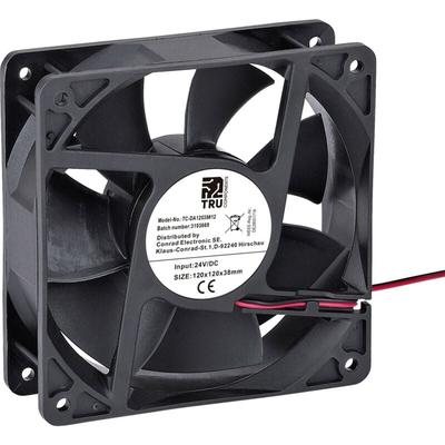 Tru Components - TC-DA12038-12 Axiallüfter 24 v/dc 220.8 m³/h (l x b x h) 120 x 120 x 38 mm Image