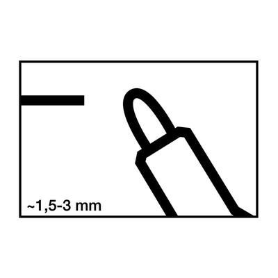 EDDING 4-250002 Whiteboardmarker 250 rot Strichbreite 1,5-3 mm Rundspitze Image