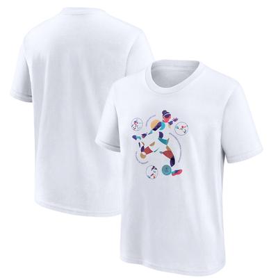 UEFA Hometown Pose Grafik T-Shirt - Weiß - Jugendliche Image