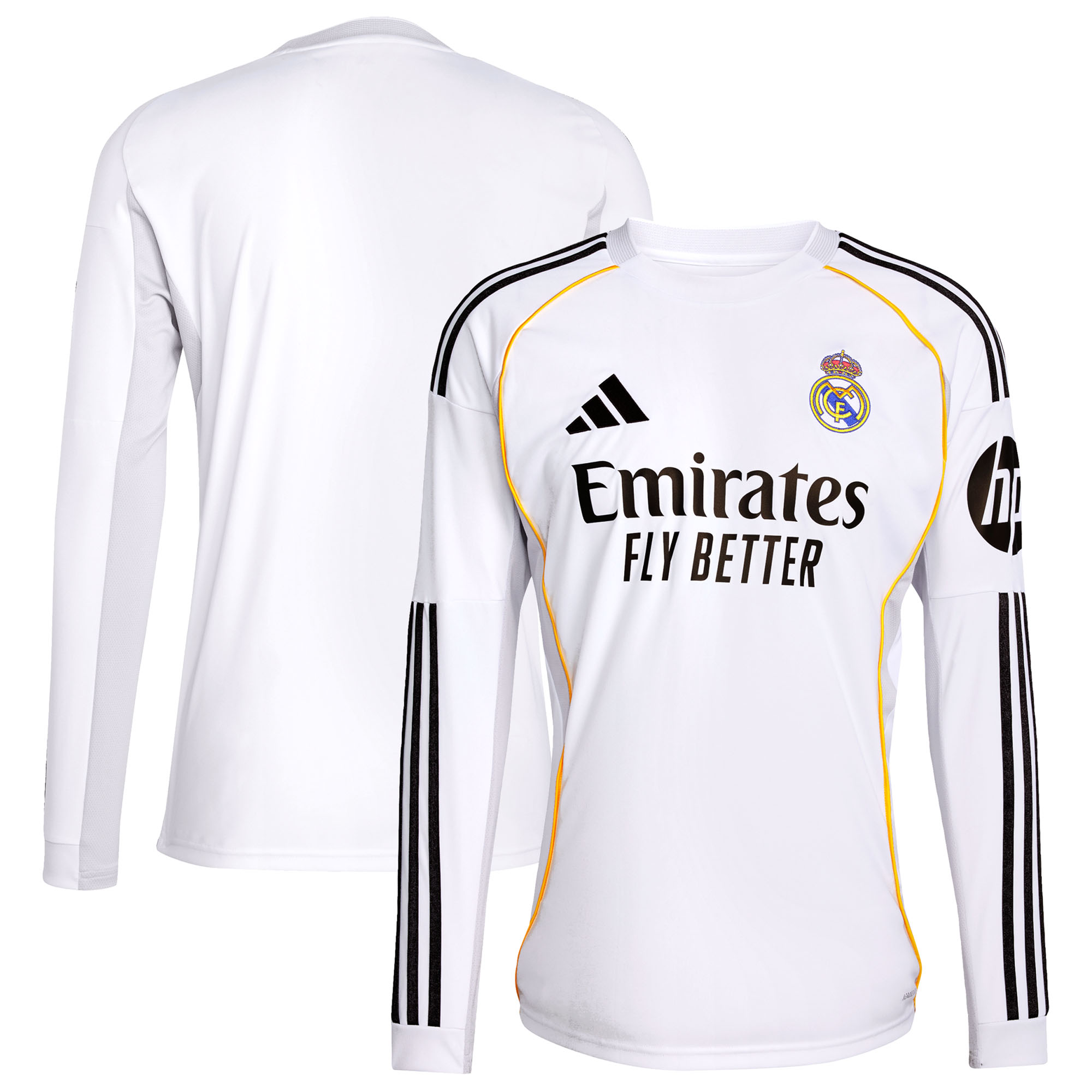 Maillot Domicile Real Madrid adidas 25/26 - Manches longues