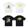 Plus Größe Synaworld Brief Drucken Sommer Betrunkene High Street Hip Hop Lose Beiläufige Kurzarm T-Shirt Plus Größe Frauen Kleidung