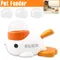 Pet Feeder Interaktive Pet Food Treat Dispenser Cartoon Ente Design Hunde und Katzen Feeder Spielzeug Anti Erstickung Schüssel Pet Liefert