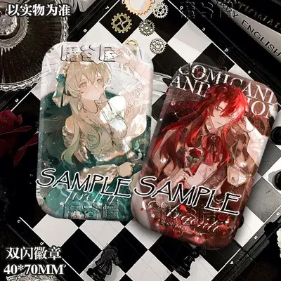 Anime Spiel Honkai Star Rail Serie Abzeichen Firefly Anaxa Argenti Robin Boothill Jing Yuan Cosplay Abzeichen Brosche Image