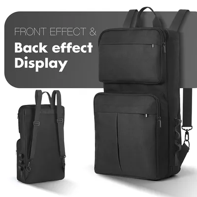 DJ-Rucksack für Pioneer DDJ-400 DDJ-FLX4/Roland DJ-202 DJ-Mixer-Koffer, Tragetasche, tragbare Aufbewahrungstasche, stoßfest, kratzfest