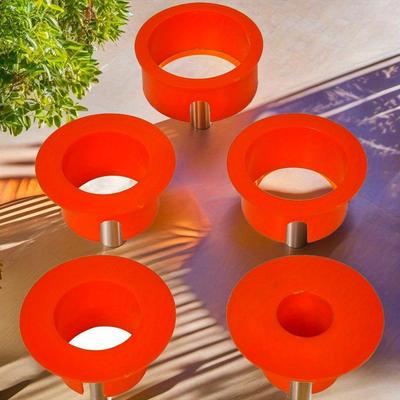 TEMU 1pc Stainless Steel Umbrella Stand, 55cm Galvanized Indoor Outdoor Umbrella Holder, Storage Solution Image