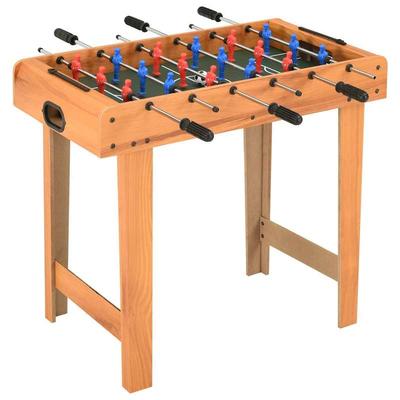 TEMU Mini Foosball Table 69x37x62 Cm Maple