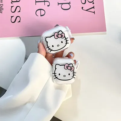 Cartoon Katze Aufkleber Drahtlose Bluetooth Kopfhörer Fall Transparente Weiche Schutzhülle Für Apple AirPods 4 Pro 2 3 Generationen Image
