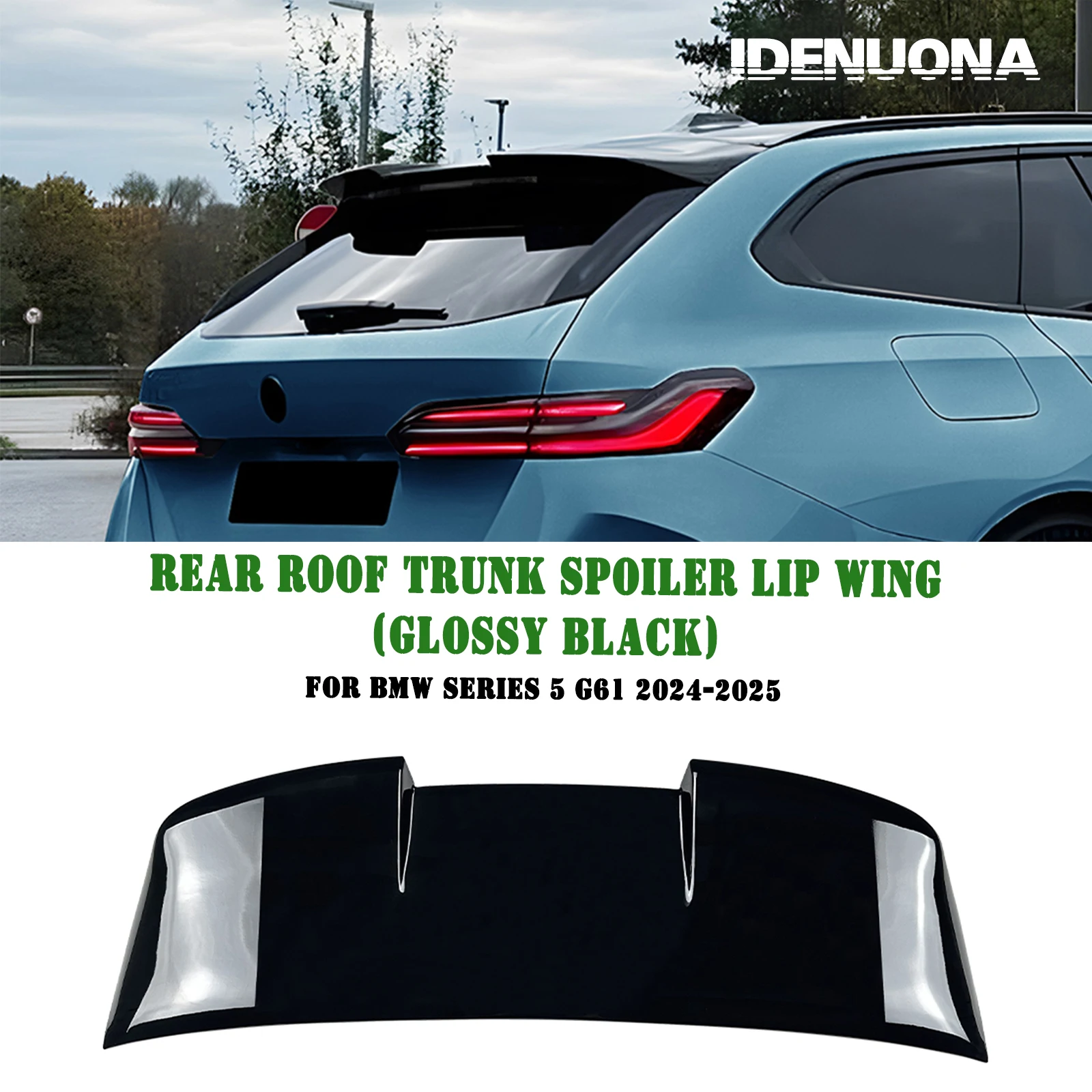 Auto Dach Kofferraum Spoiler Hinten Flügel Schwanz Deckel Für BMW 5er G61 2024-2025 Touring Version Image