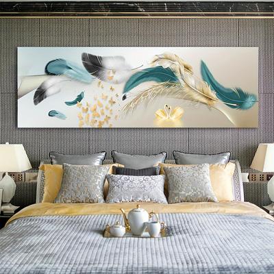TEMU Modern Frameless Canvas Wall Art Poster, Decorative Painting For Living Room, Office, Bedroom - Ideal 2025 New Year Gift And Spring Decoration, Canvas Poster Image