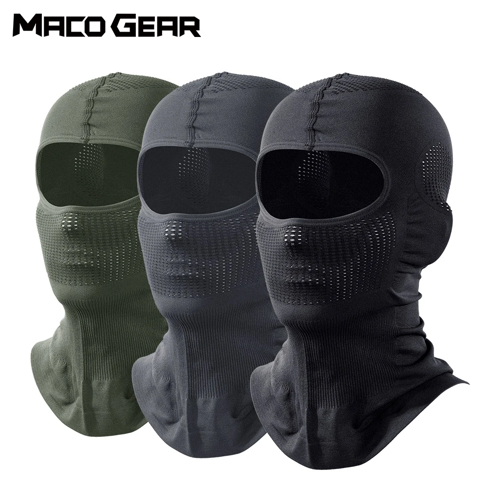 Cycling Balaclava Breathable Sport Full Face Mask Ski Windproof Headgear Outdoor Bicycle Motorcycle Soft Bike Quick-Dry Hood Cap Image