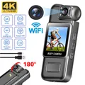 128G HD 1080P WiFi Mini telecamera Videoregistratore digitale portatile Schermo a colori Telecamera