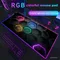 Glowing Hexagonal Mouse Pad XXL RGB Gaming Mouse Pad Gamer Accessory Large LED Light Mousepads PC Computer Desk Mat with Backlit