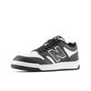 Sneaker NEW BALANCE "480", Gr. 42, schwarz-weiß (weiß, schwarz), Leder, sportlich, Schuhe