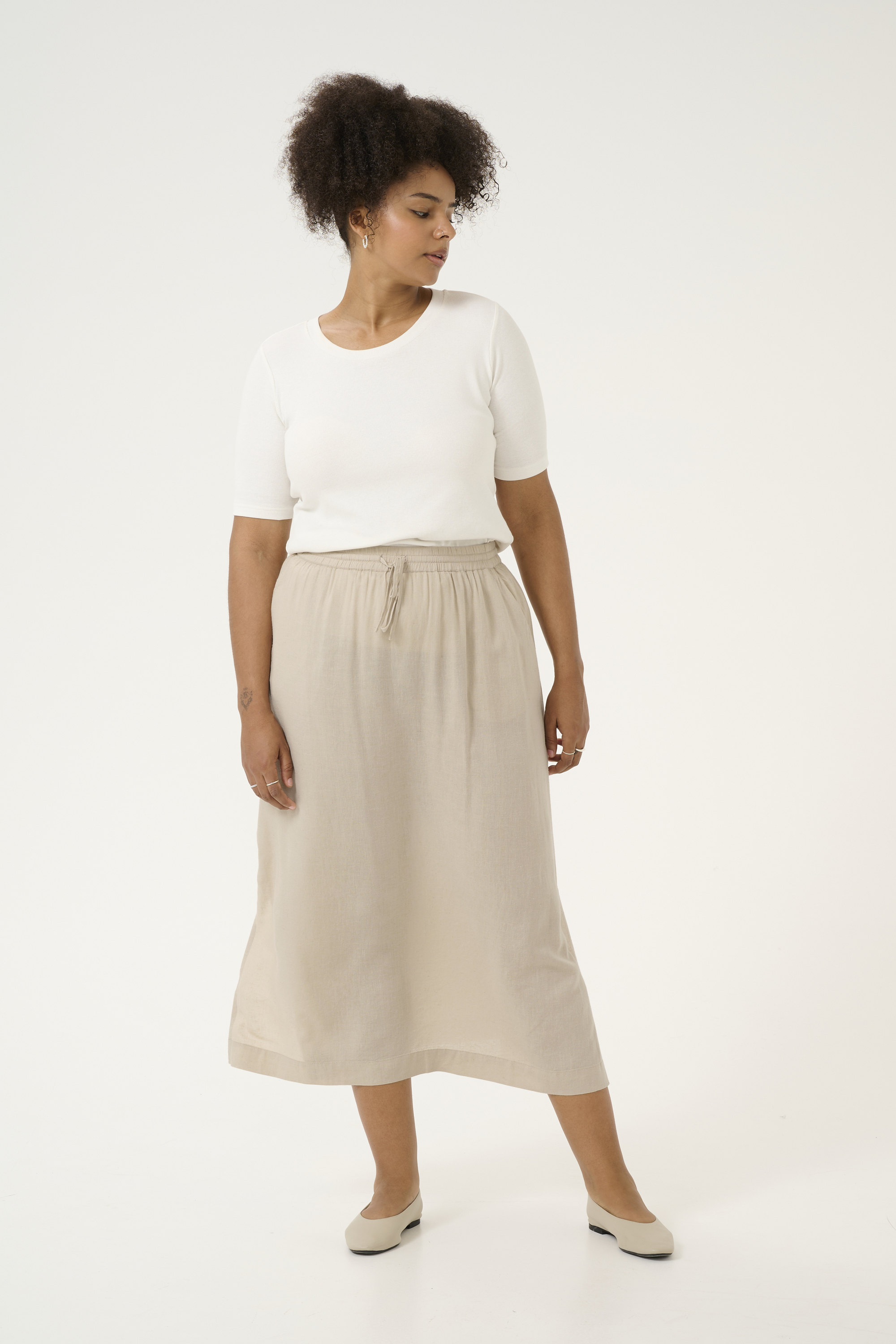 Rock Regular fit Feather Gray cream Image