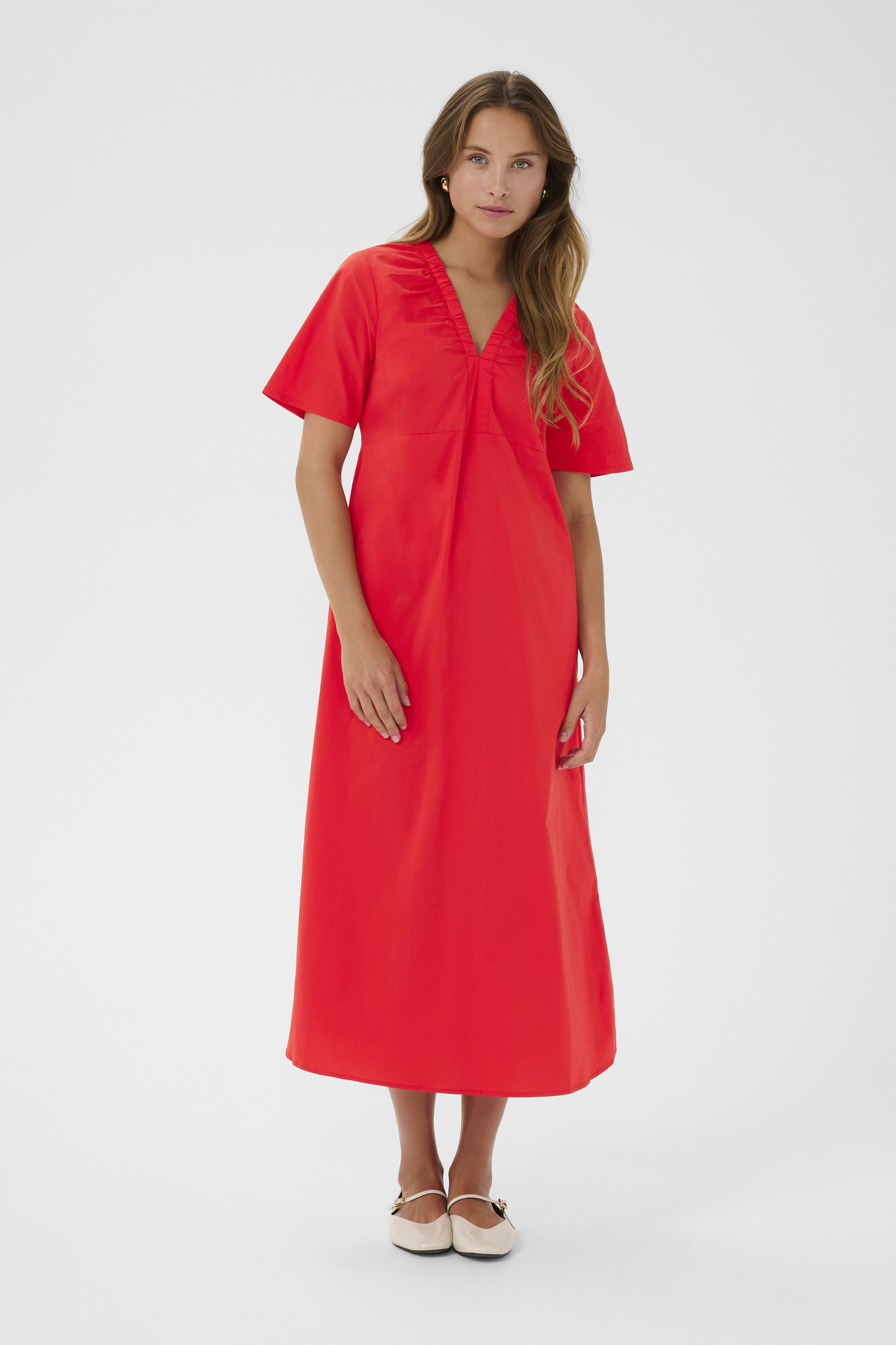 Kleid Fitted Fiery Red Image