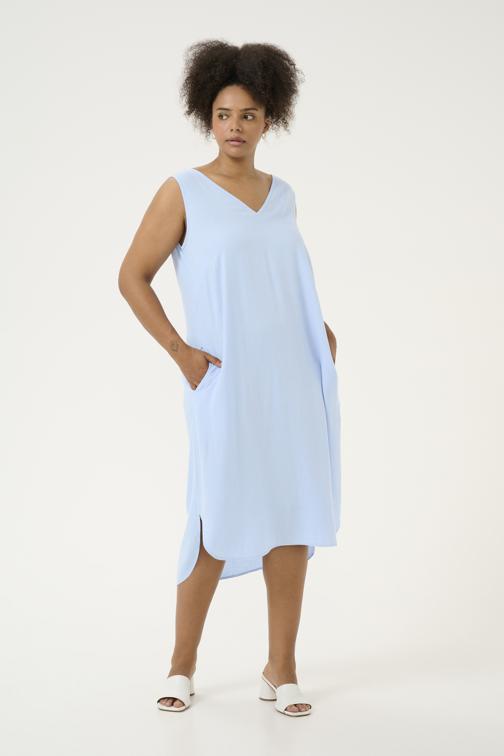 Kleid A-shape blue Image