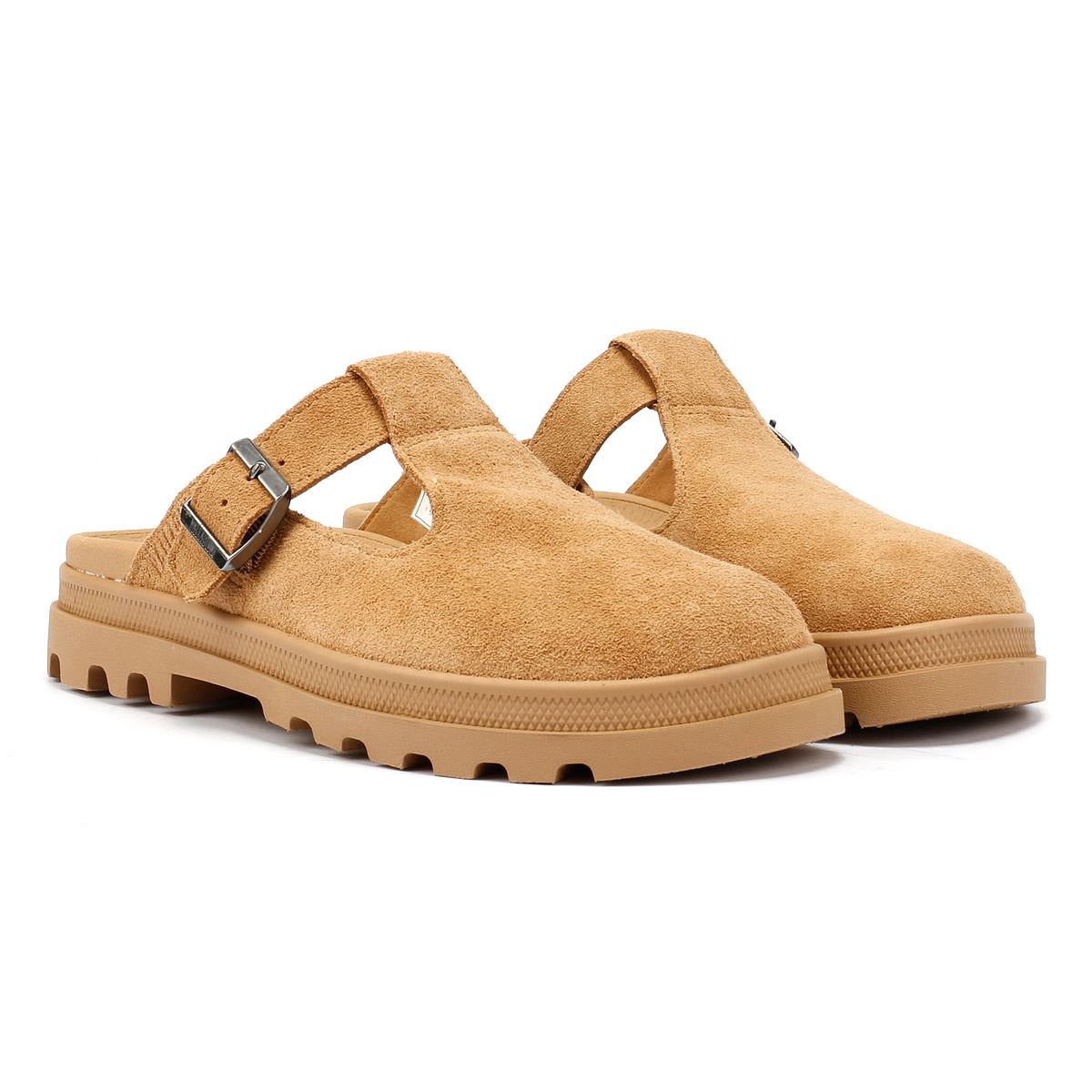 Palladium Dunelite Pyla Suede Brown Komfortschuhe Image
