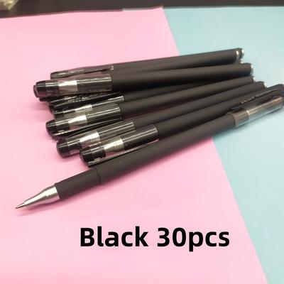 TEMU 30pcs 0.5mm Ballpoint Pens, Gp380 Premium Ink Ballpoint Pens, With Smooth Writing Performance, Suitable For Business , Student Exams And Study Occasion Image