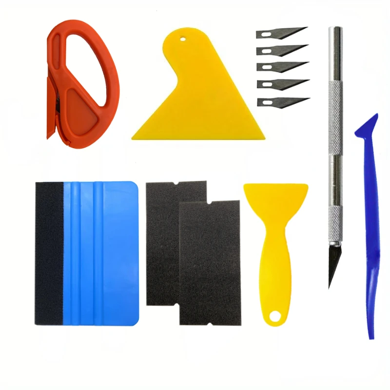 Neuer kleiner Schaber für Aut ofens ter folie Auto Vinyl Wrap Tool Kit Glas reinigung kann für Handy folie Autozubehör verwendet werden