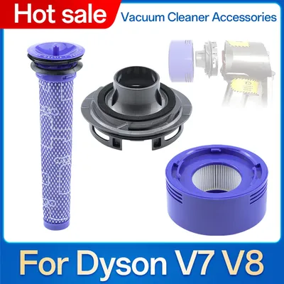 Hinten Motor Abdeckung HEPA-Filter Für Dyson V7 V8 Handheld Cordless Staubsauger Zubehör Filter Image