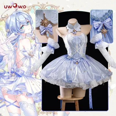 VORVERKAUF UWOWO Robin Cosplay Spiel Honkai Star Rail Fanart Robin Fee Prinzessin Cosplay Kostüm Image