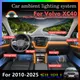 Per Volvo XC40 Car Interior Mood Luce ambientale RGB 64 colori LED Smart Remote Control Atmosfera Lampada Kit di risparmio energetico