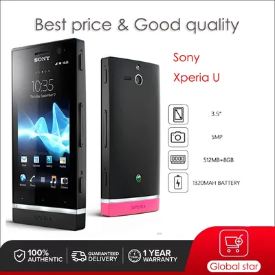 Sony Xperia U ST25i Original Unlocked Octa-core 3.5" 8GB Snapdragon Cellphone 5MP Smartphone