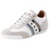 Sneaker PANTOFOLA D´ORO "IMOLA UOMO LOW", Gr. 44, light grau, weiß, Leder, sportlich, Schuhe