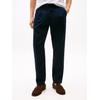 Chinohose TOMMY HILFIGER "HARLEM CHINO SATIN", Herren, Gr. 34, Länge 34, blau (desert sky), Web, Obermaterial: 98% Baumwolle, 2% Elasthan, unifarben, casual, lässig geschnitten normal, Hosen, Relaxed fit, Bundfalten