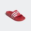 Badesandale ADIDAS SPORTSWEAR "ADILETTE SHOWER LIVERPOOL BADESCHLAPPEN", Gr. 43, supplier colour, cloud weiß, supplier colour, Synthetik, sportlich, Schuhe