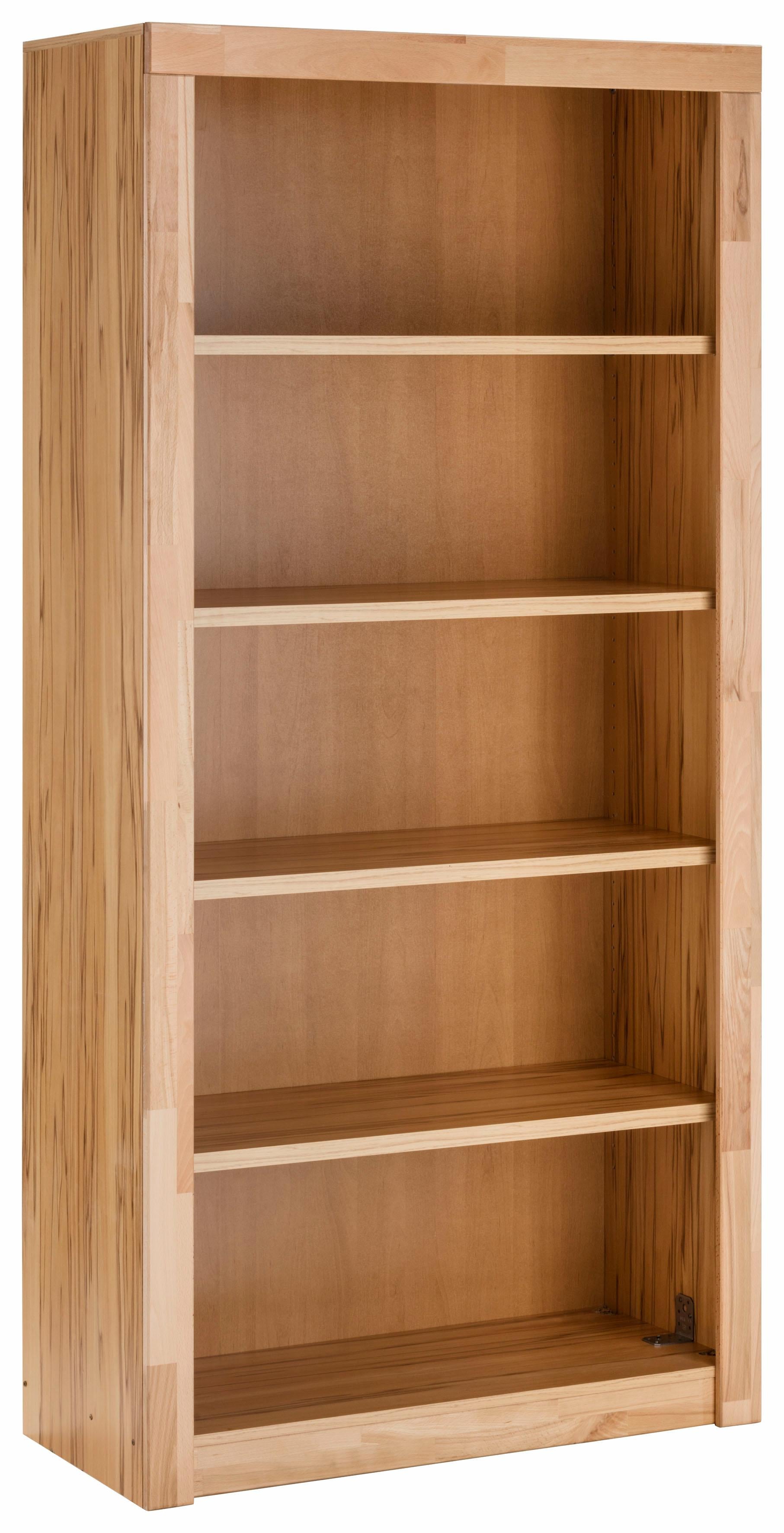 Aktenregal VOGL MÖBELFABRIK "Toronto", beige (kernbuche nachbildung, kernbuche massiv), B:90cm H:190cm T:42cm, Massivholz, Spanplatte, Regale, Breite 52cm, Made in Germany