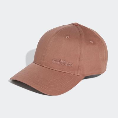 Beanie ADIDAS PERFORMANCE "BSBL OUTLINE", Herren, rosa (warm clay, weiß), Obermaterial: 100% Baumwolle, sportlich, Mützen Image