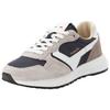Sneaker PANTOFOLA D´ORO "CAMMINARE", Gr. 43, schwarz, sanftes weiß, Leder, Synthetik, sportlich, Schuhe