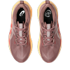 Laufschuh ASICS "NOVABLAST 5", Gr. 39, rubble rot, fawn, Textil, sportlich, Schuhe