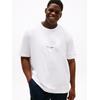 T-Shirt "BT-ITHACA FLAG TEE-B", Herren, Gr. XXXL, weiß, Single Jersey, Obermaterial: 100% Baumwolle, TOMMY HILFIGER BIG & TALL, casual, regular fit normal, Rundhals, Kurzarm eingesetzt abgesteppte Kante, Shirts, Große Größen