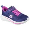 Sneaker SKECHERS "WAVE 92", Kinder, Gr. 34, bunt (navy, fuchsia), Textil, Glitzer, sportlich, Schuhe, Topseller
